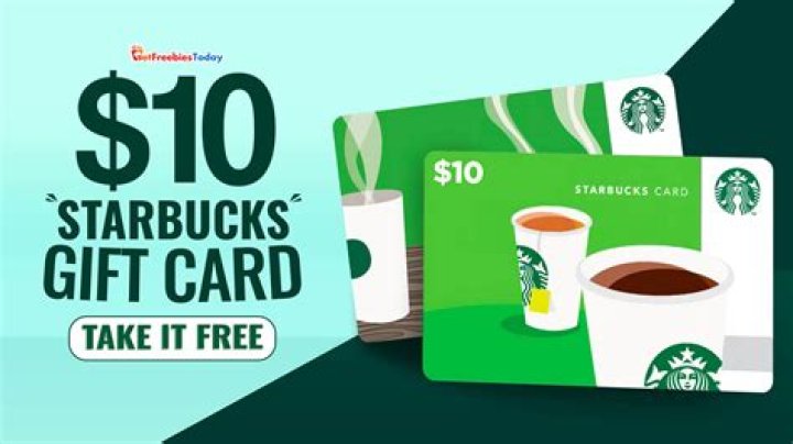 	$10 Starbucks e-gift card for $5	
