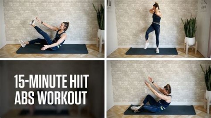 15-Minute HIIT Ab Workout | Home Abs Workout