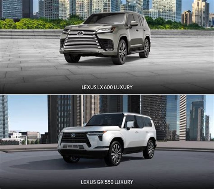2024 Lexus GX vs Lexus LX Comparison Difference