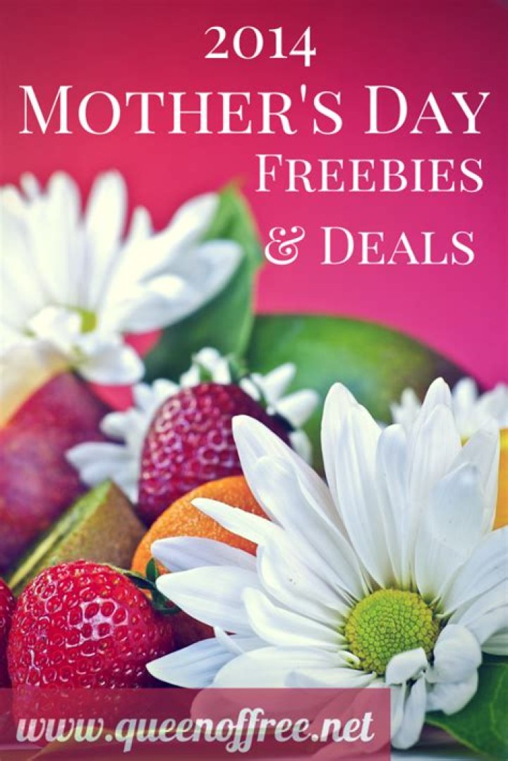	30+ Mother’s Day freebies, dining and flower deals	