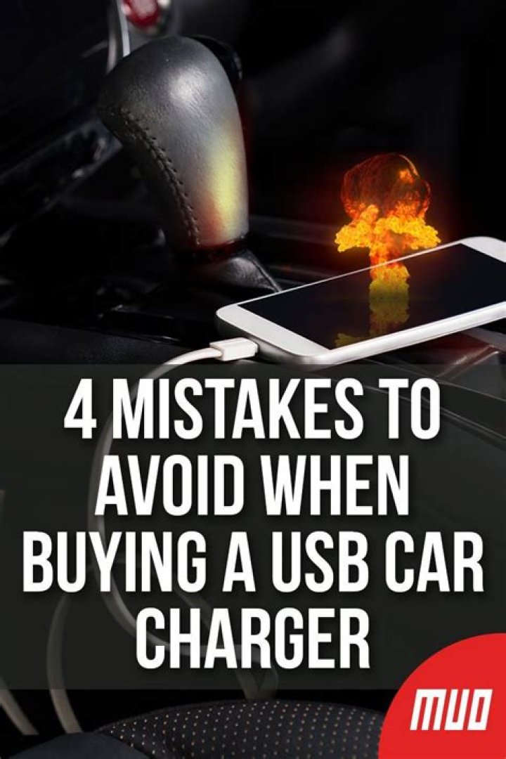 4 Mistakes to Avoid When Buying a USB Car Charger