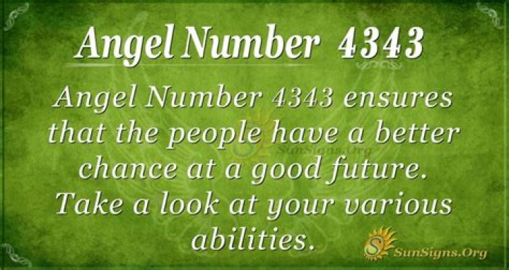 4343 Angel Number
