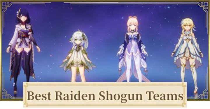 5 best teams for Raiden Shogun in Genshin Impact 3.3