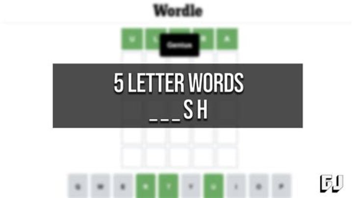 5 Letter Words Starting with SH – Wordle Game Help