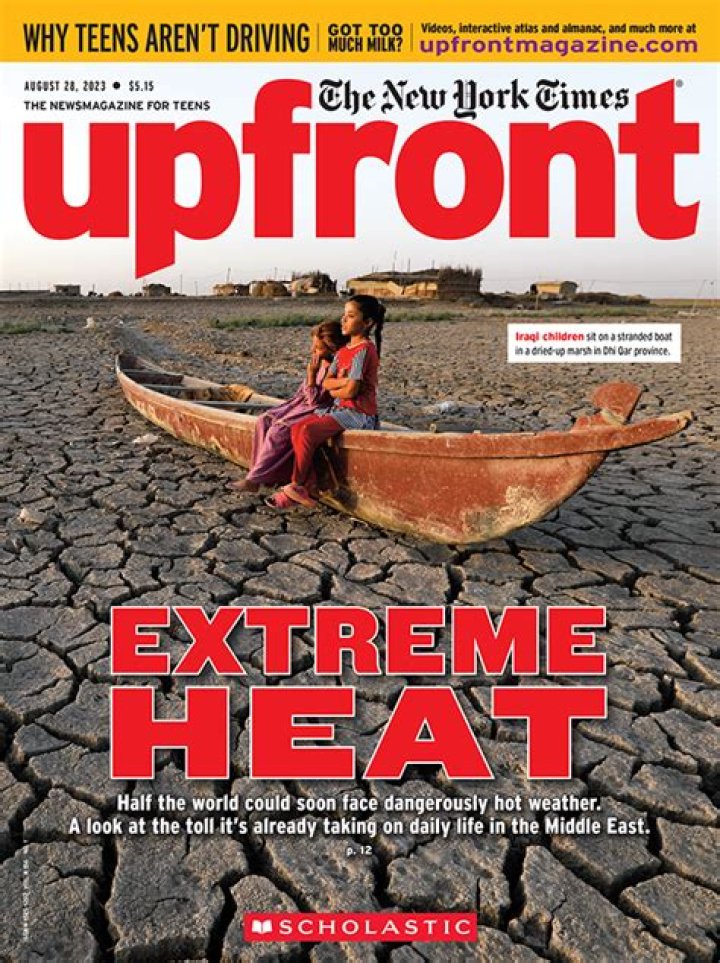 Access to Upfront Magazine by Scholastic & New York Times