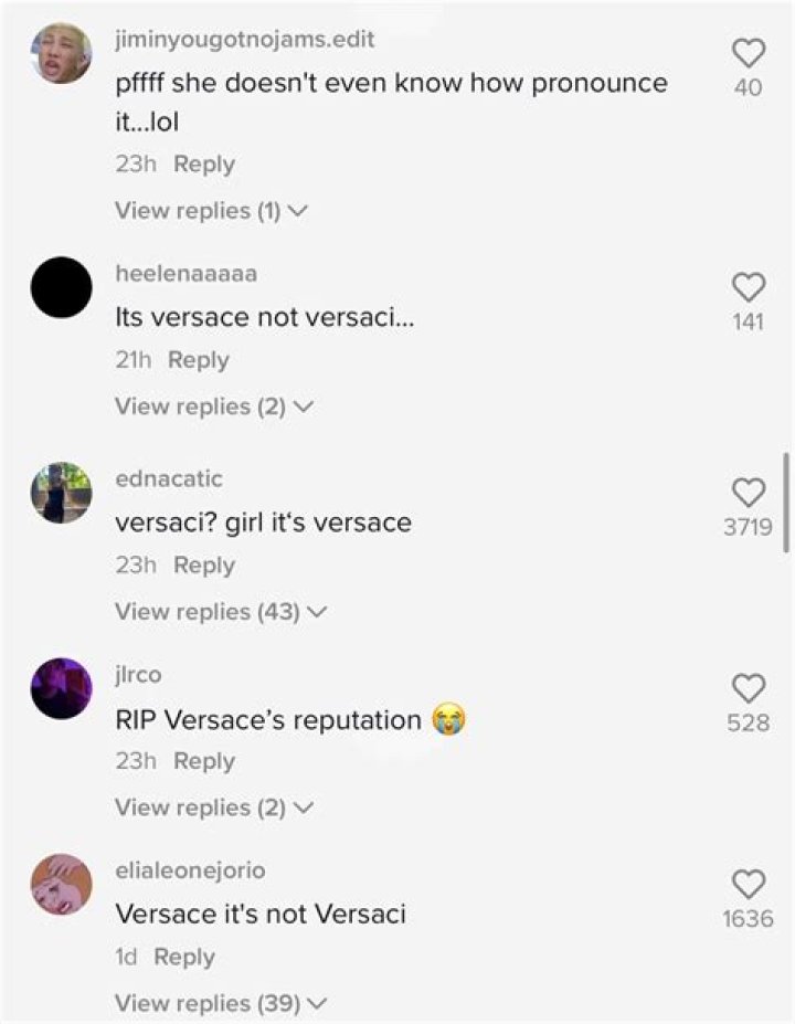 Addison Rae has perfect response for people criticizing her ‘Versace’ pronunciation