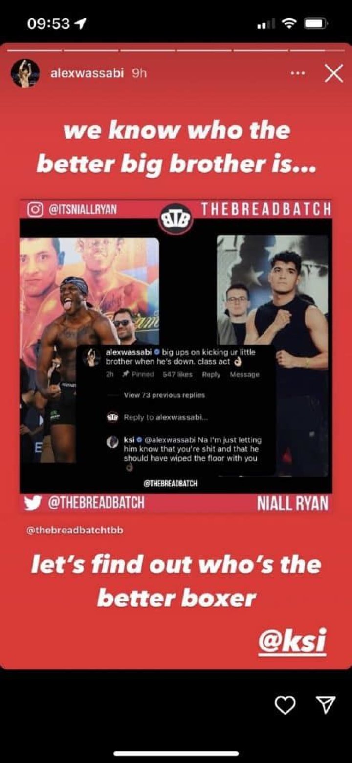 Alex Wassabi calls out KSI for boxing match after beating Deji