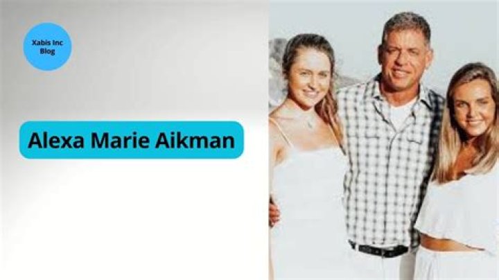 Alexa Marie Aikman: Facts About Troy Aikman's Daughter