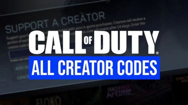 All Call of Duty creator codes: CDL Pros, Warzone streamers, more