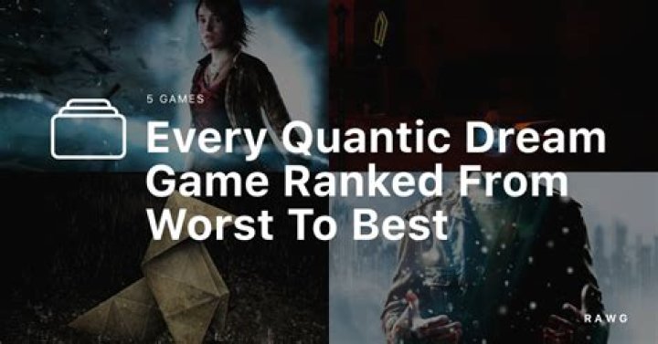 All Quantic Dream Games, Ranked from Worst to Best