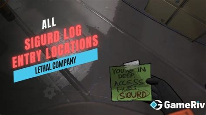 All Sigurd Log Entry Locations in Lethal Company