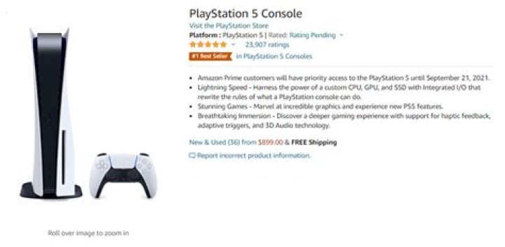 Amazon PS5 Restock January 2022 Information