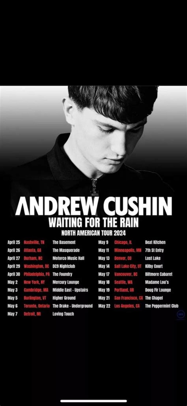 Andrew Cushin: Wiki, Bio, Age, Height, Parents, Songs, Girlfriend