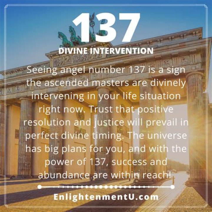 Angel Number 137 Meaning And Significance