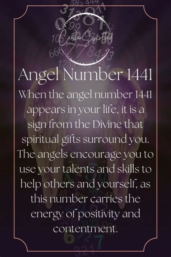 Angel Number 1441 Meaning And Significance