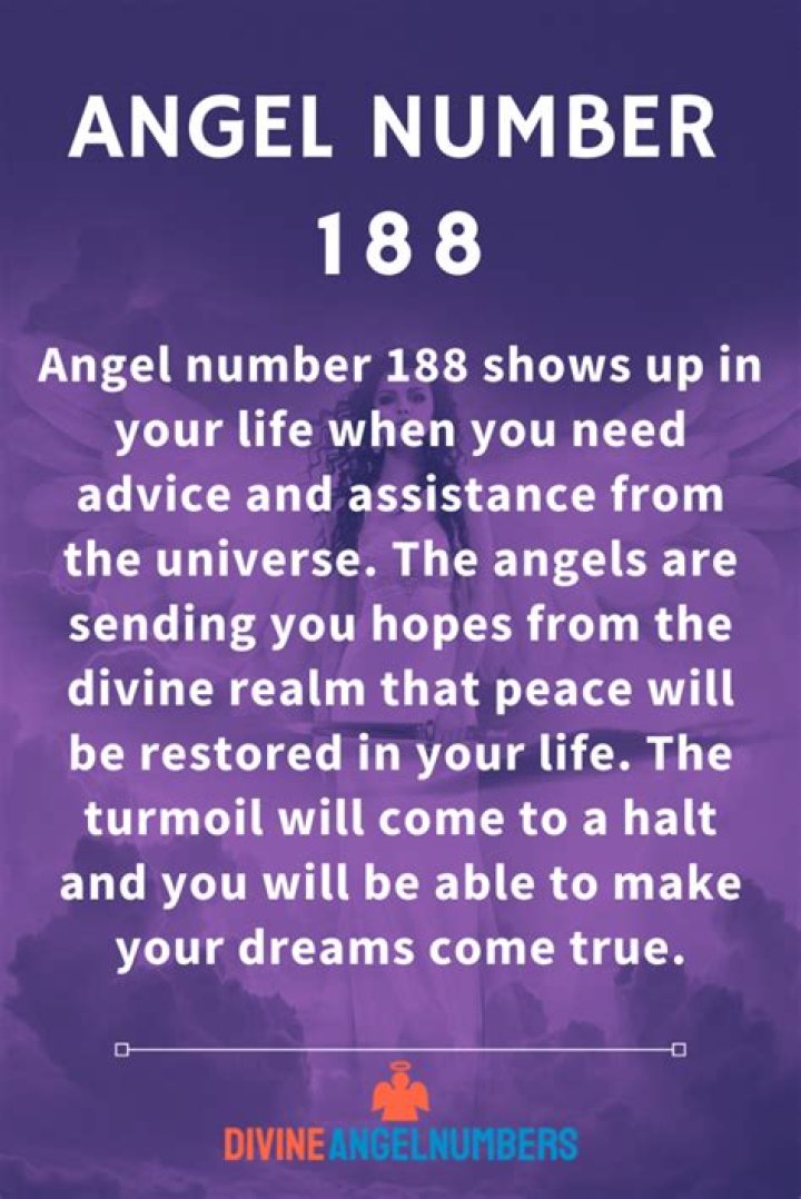 Angel Number 188 Meaning And Significance