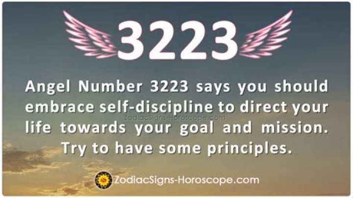 Angel Number 3223 Meaning And Significance