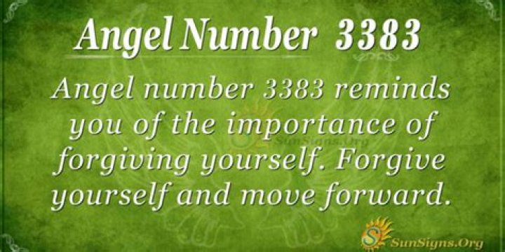 Angel Number 3383 Meaning And Significance