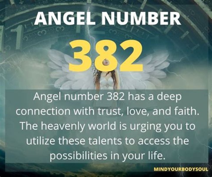Angel Number 382 Meaning And Significance