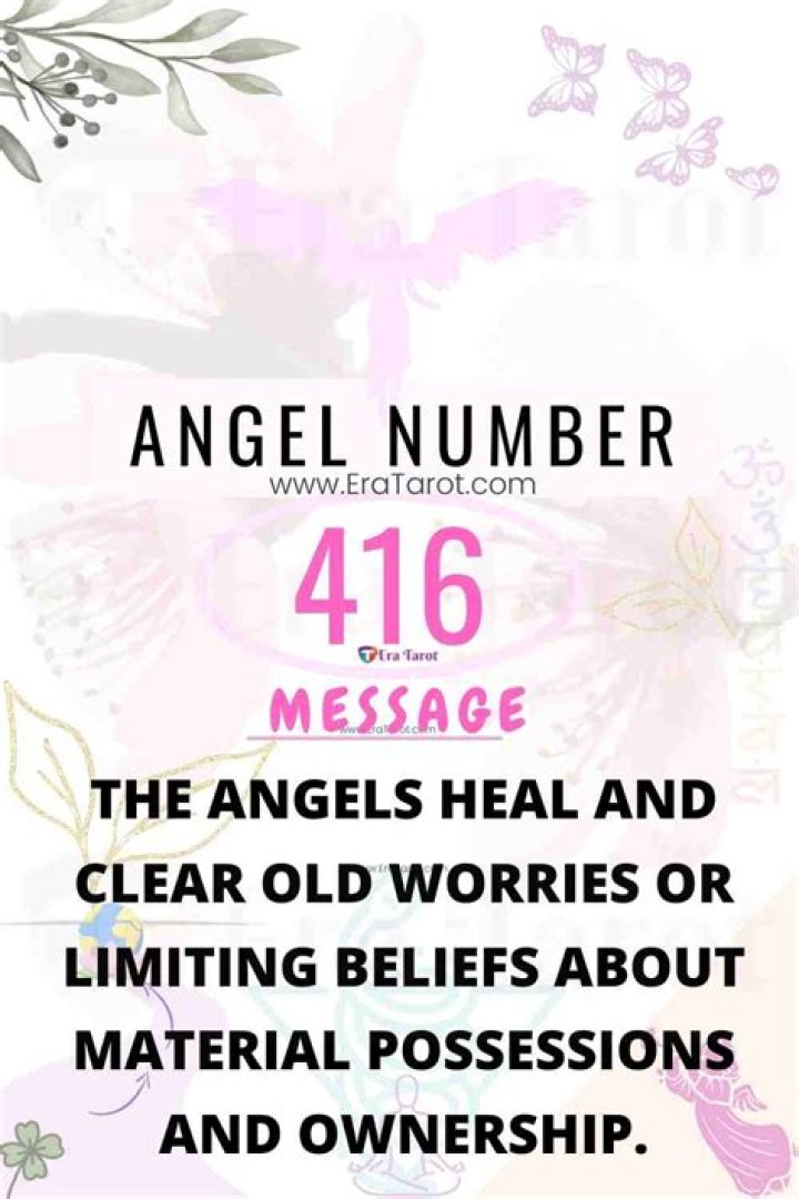 Angel Number 416 Meaning And Significance