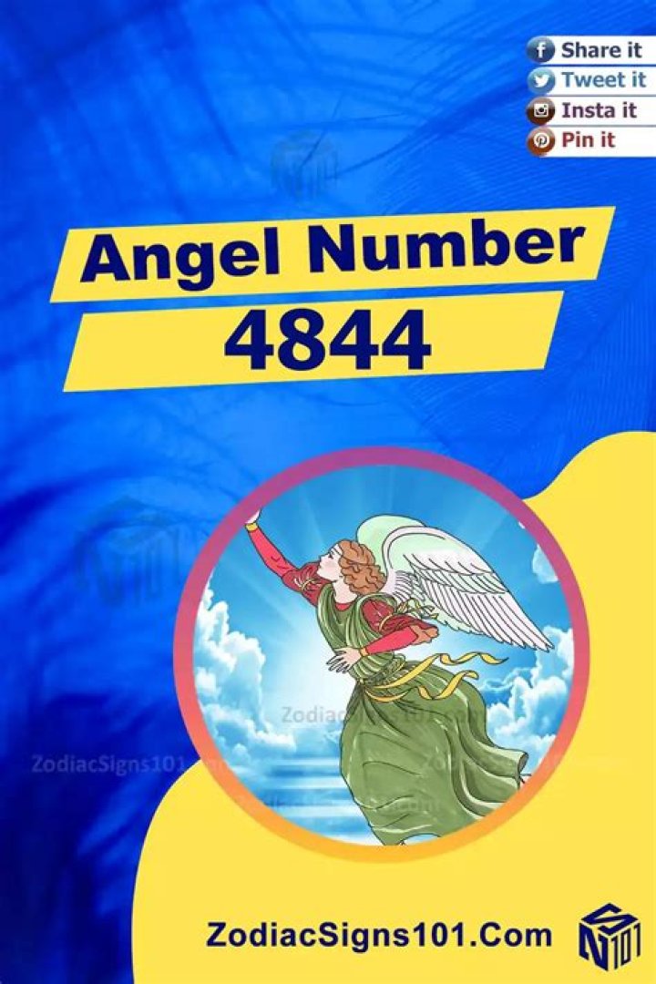 Angel Number 4844 Meaning And Significance