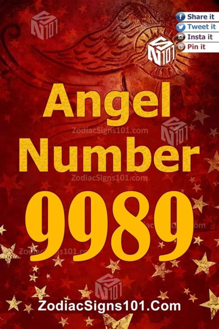 Angel Number 9989 Meaning And Significance