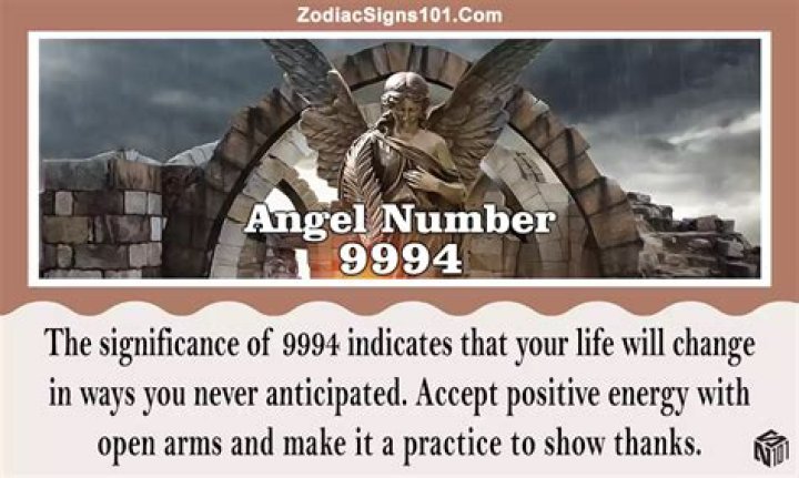 Angel Number 9994 Meaning And Significance