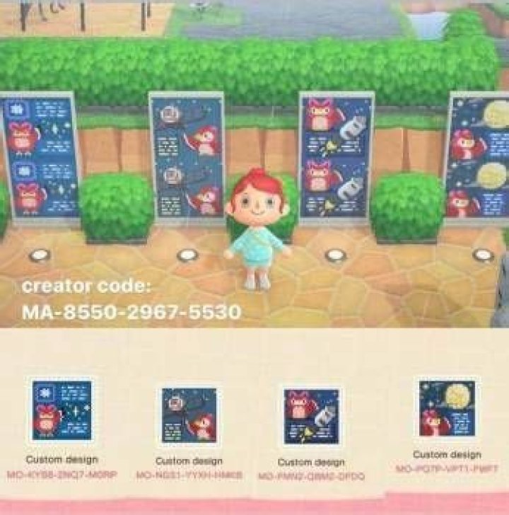 Animal Crossing New Horizons: Best Simple Panel Custom Designs