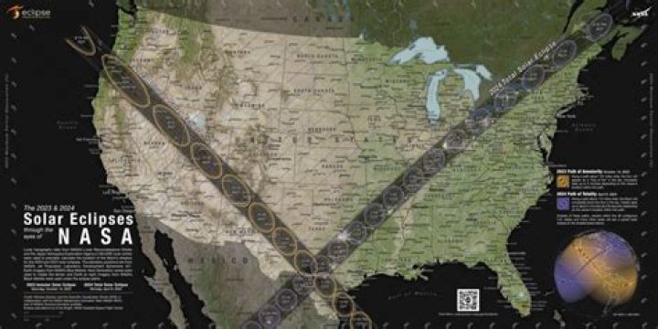 Annular solar eclipse casts shadow across US, globe