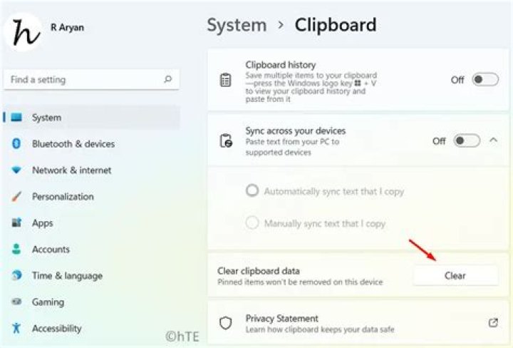 Any way to clear contents of clipboard?