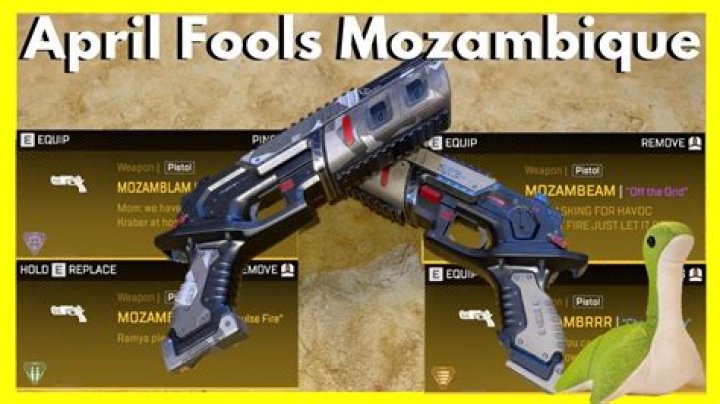 Apex Legends April Fool's Day 2021 update: Gold Mozambique and more