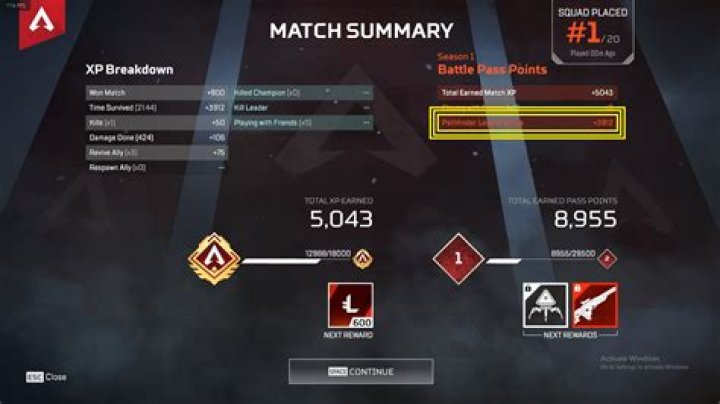 Apex Legends Legend Bonus: What is it?