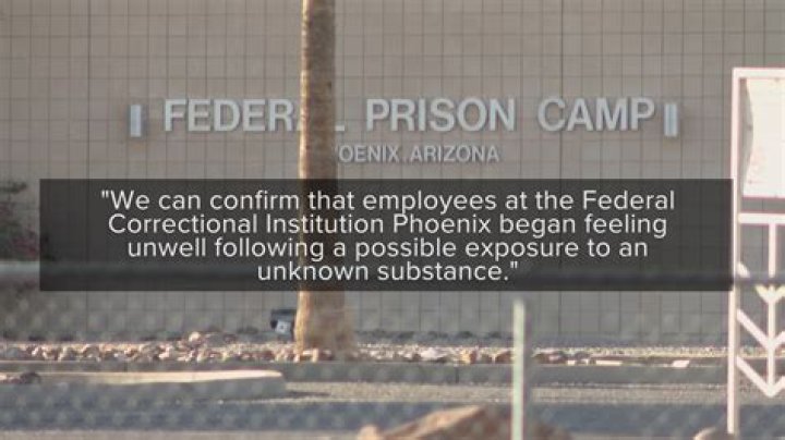 Arizona prison workers exposed to 'unknown substance'