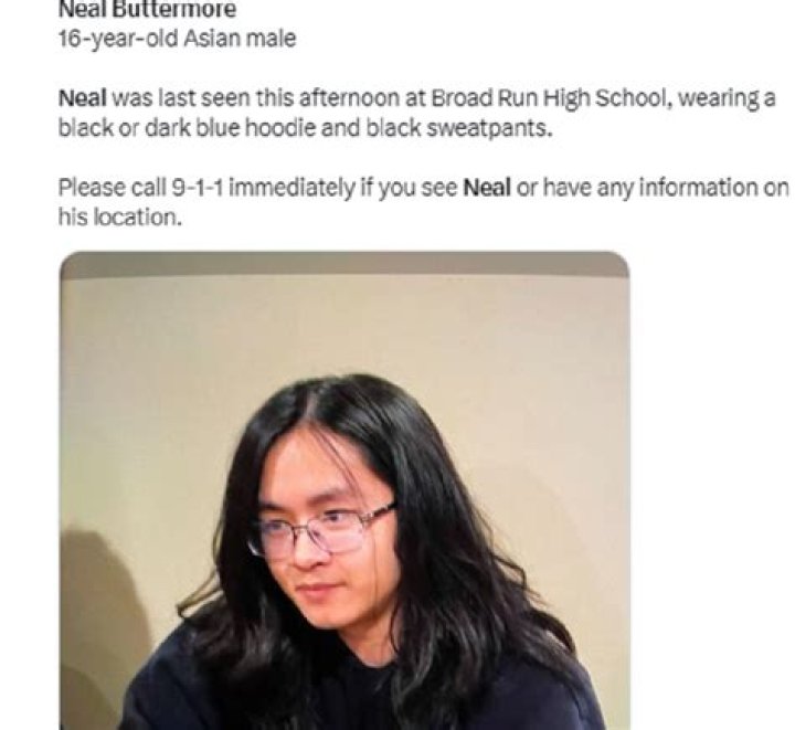 	Ashburn Neal Buttermore Missing Case: He Last Seen Status	