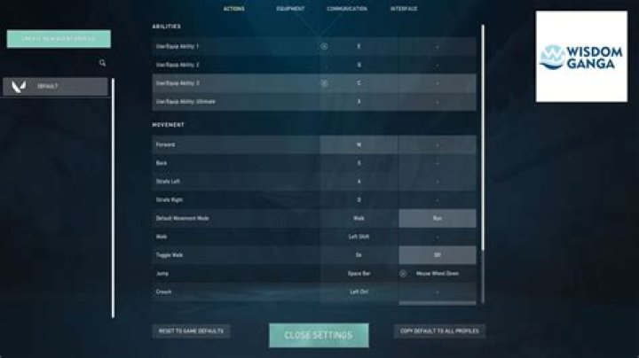 aspas Valorant Settings