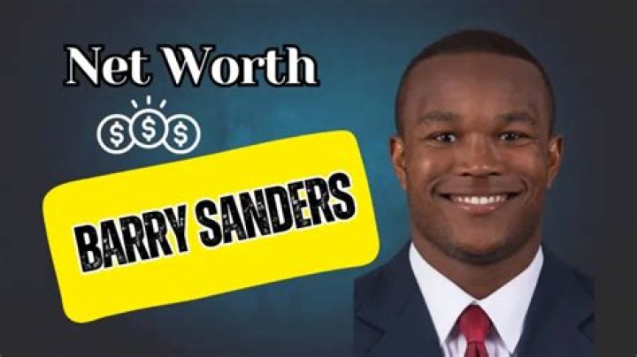 Barry Sanders Net Worth 2024
