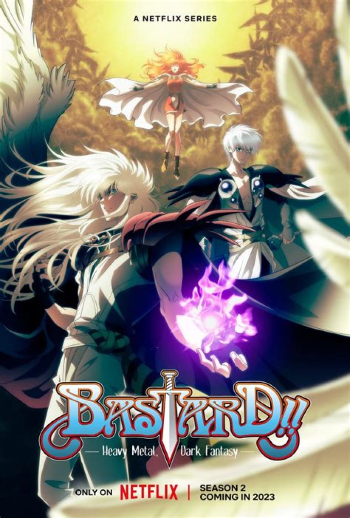 Bastard!! Anime Gets Debut Date on Netflix & Additional Cast Details