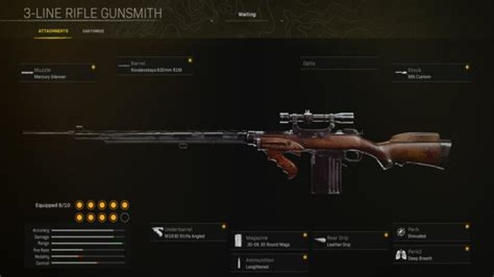 Best 3-Line Rifle Weapon Loadout Warzone Pacific Season 1