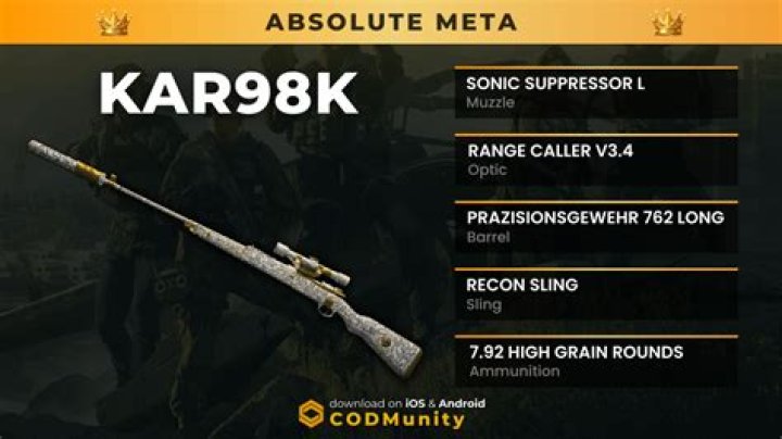 Best Kar98k Warzone loadout: Attachments and perks setup