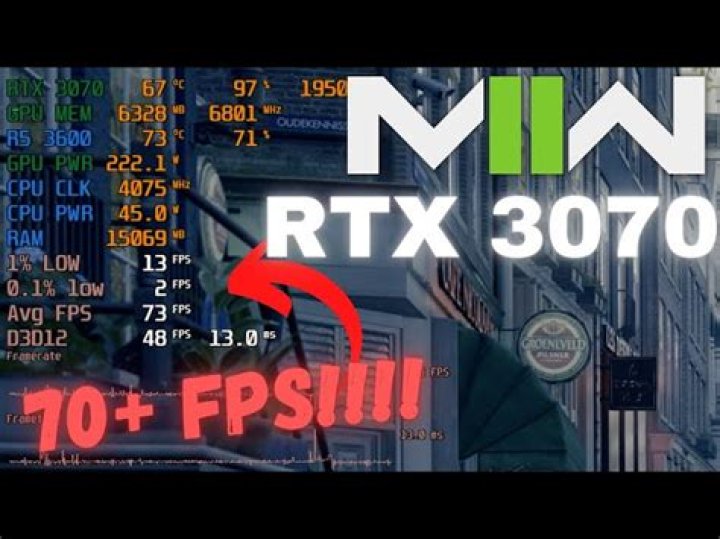 Best Modern Warfare 2 settings for RTX 3070