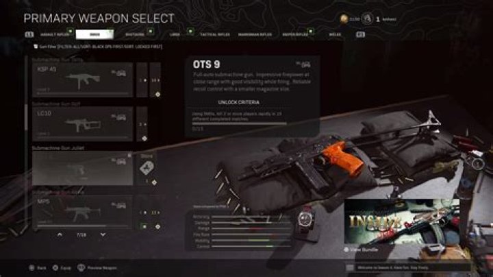 Best OTs 9 Warzone class loadout: Attachments, Perks, Setup