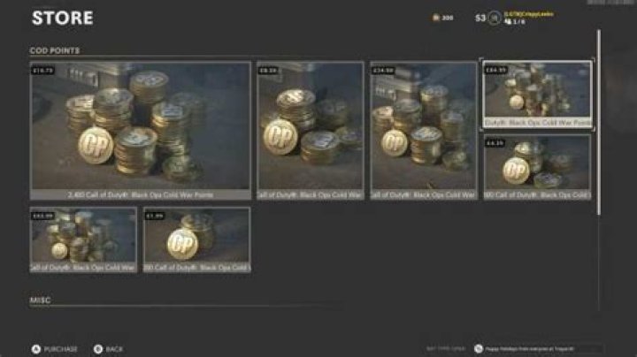 Black Ops Cold War: How to Get CoD Points