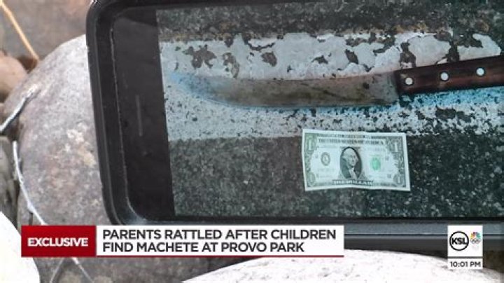 Boys Discover Hidden Machete At Provo River Bottoms Park