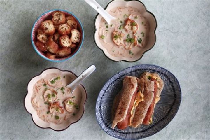 Breakfast savoury soy milk - recipe