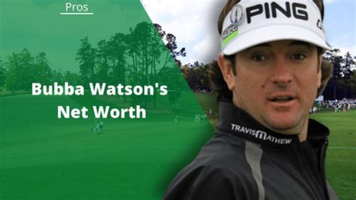Bubba Watson Net Worth 2024