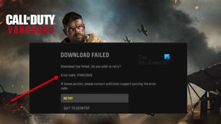Call of Duty Vanguard Error Code Vivacious: How to Fix