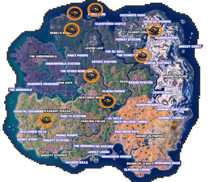 Campfire Locations Fortnite Chapter 2 Season 5: How to Find
