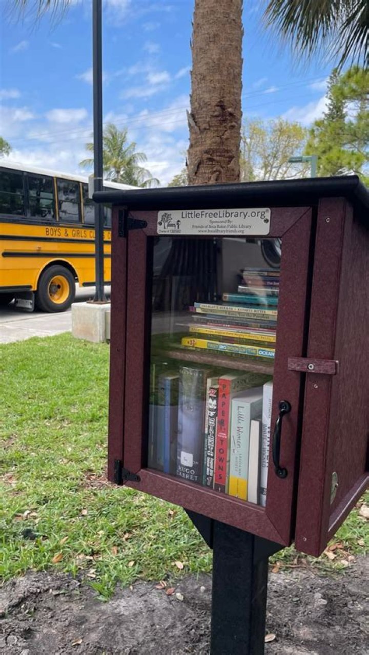 	Can’t get to the library? Grab a book at 3 Boca Raton parks	