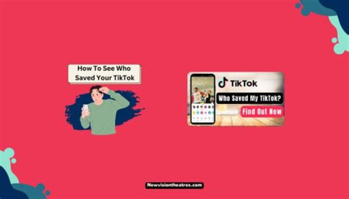 Can you see who saved your TikTok?
