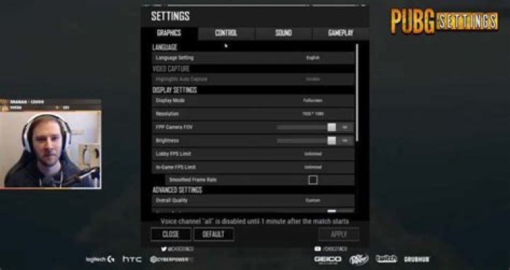 Chocotaco PUBG Settings | dbltap